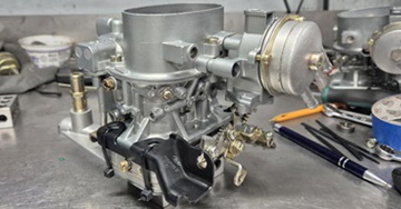 Gaźnik Solex 32/32 DDIST z Forda Taunusa 2.0 V6 z 1971r.