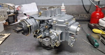 Gaźnik Solex 35/35 EEIT z Forda Granady 2.3V6